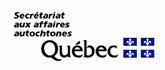 Logo- Secrétariat aux affaires autochtones